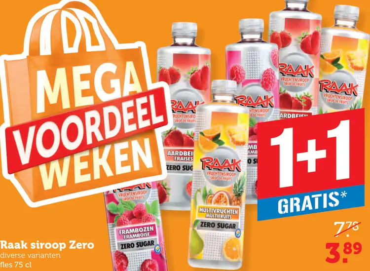 Aanbieding: Raak siroop Zero