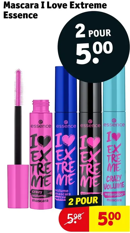 Offre: Mascara I Love Extreme