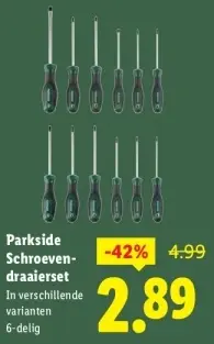 Aanbieding: Schroevendraaierset