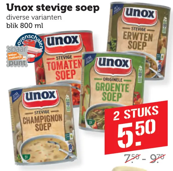 Aanbieding: Stevige soep