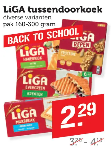 Aanbieding: LiGA tussendoorkoek