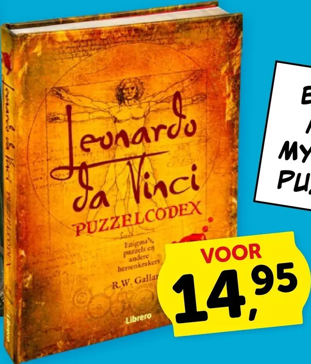 Aanbieding: Librero Leonardo Da Vinci Puzzelcodex