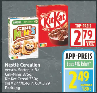 Aanbieding: Nestlé Cerealien