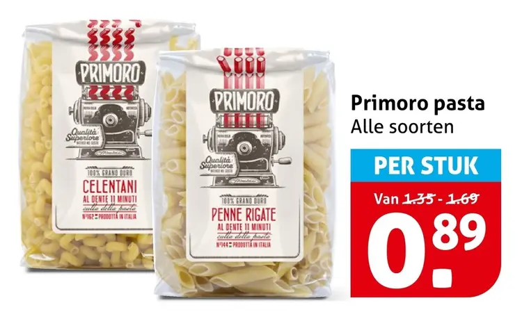 Aanbieding: pasta