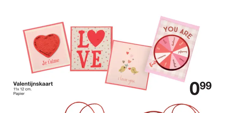 Promotie: Valentijnskaart