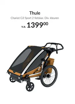 Aanbieding: Chariot G3 Sport 2 fietskar
