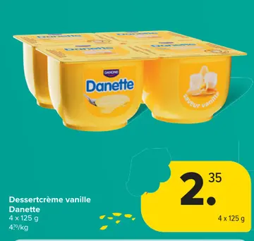 Aanbieding: Dessertcrème vanille