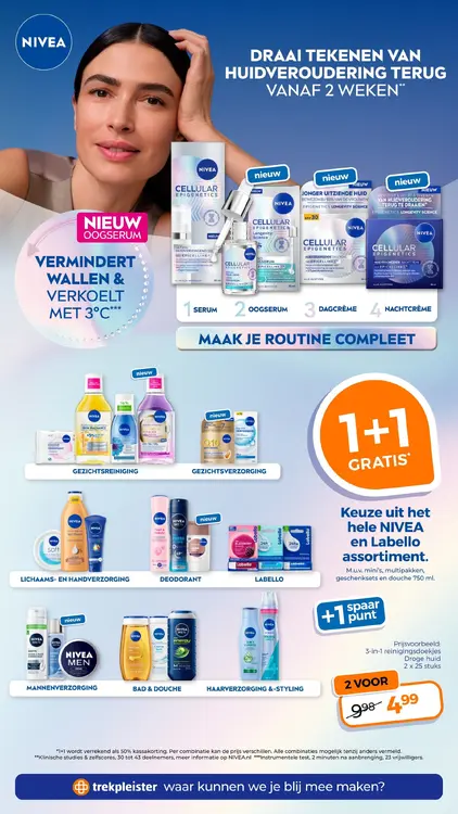 Aanbieding: Het hele NIVEA en Labello assortiment