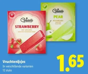 Aanbieding: Vruchtenijsjes