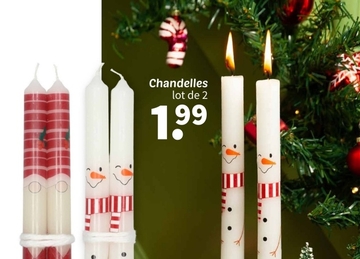 Offre: Chandelles