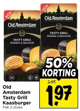Aanbieding: Tasty Grill Kaasburger