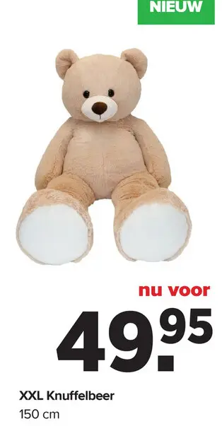 Promotie: XXL Knuffelbeer