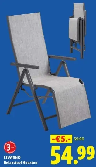 Aanbieding: Relaxstoel Houston