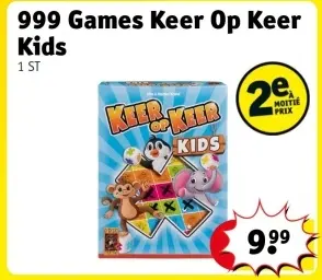 Offre: 999 Games Keer Op Keer Kids