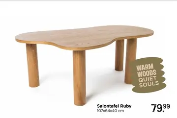 Aanbieding: Salontafel Ruby