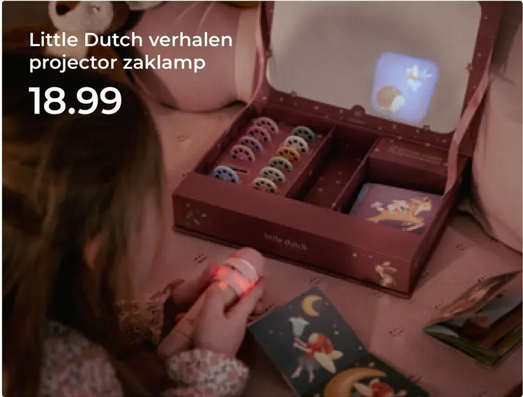 Aanbieding: Verhalen projector zaklamp