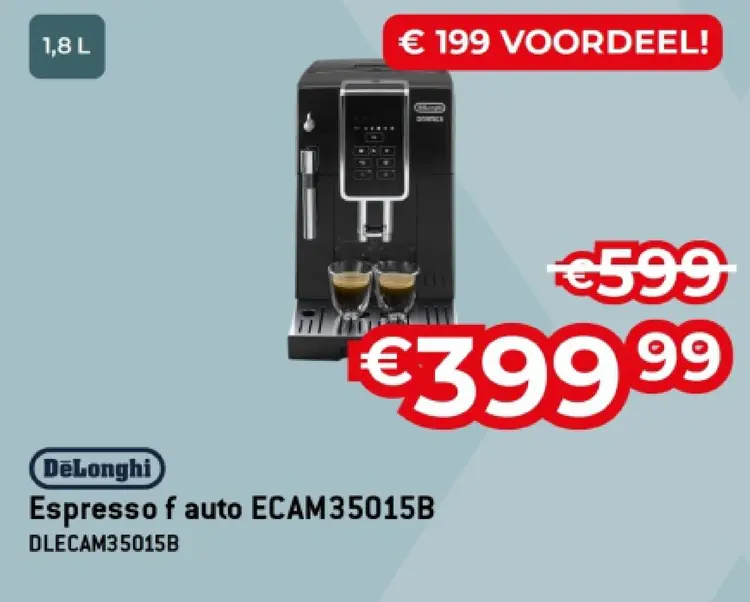 Promotie: Espresso f auto ECAM35015B