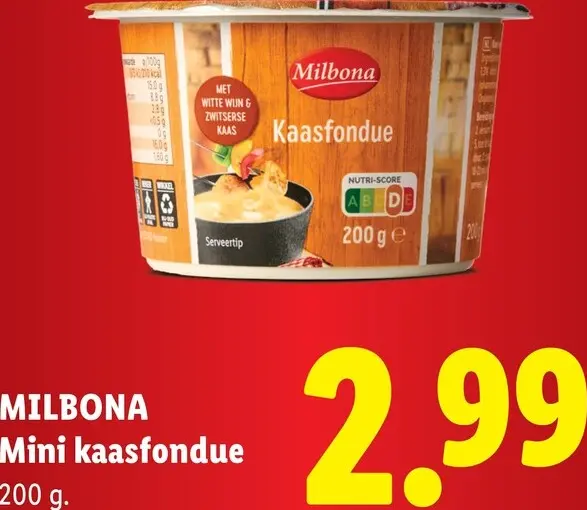 Aanbieding: Mini kaasfondue