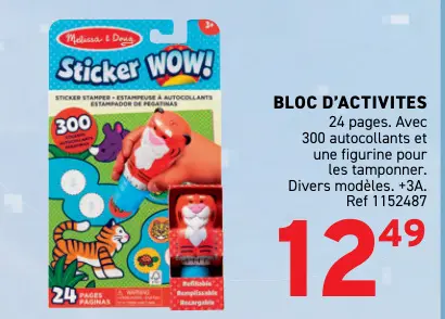 Offre: Bloc d'activites