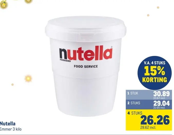 Aanbieding: Nutella