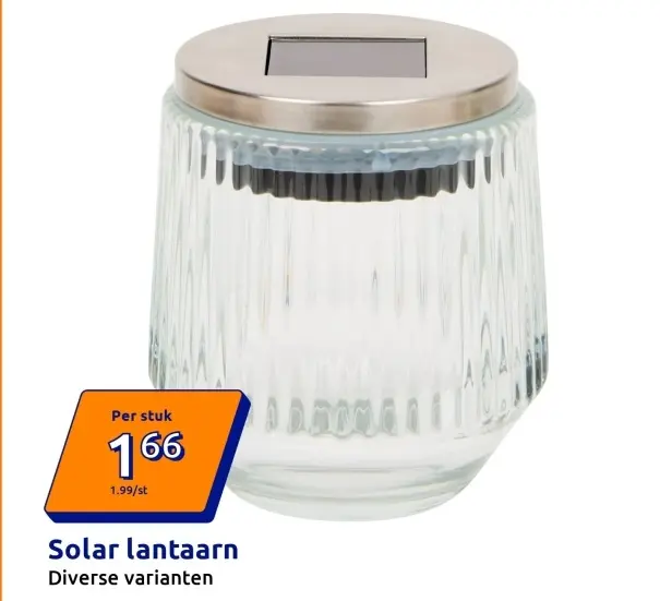 Aanbieding: Solar lantaarn