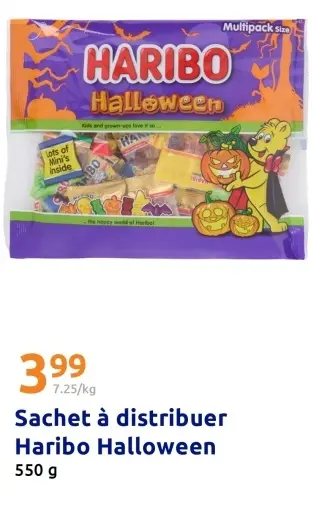 Offre: Sachet à distribuer Haribo Halloween