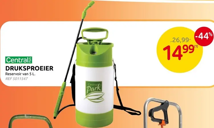 Promotie: Druksproeier