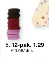 Aanbieding: 12-pak elastiekjes