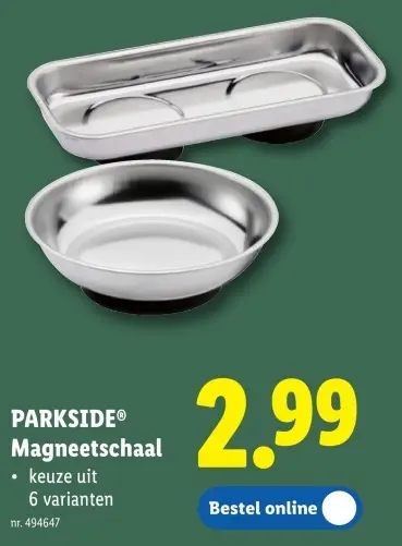 Promotie: Magneetschaal