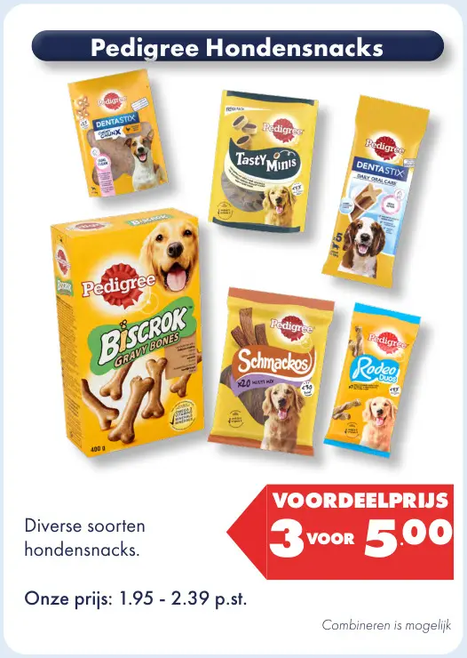 Aanbieding: Hondensnacks