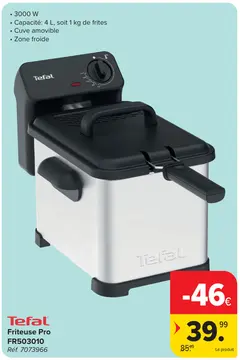 Offre: Friteuse Pro FR503010