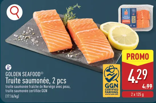 Offre: Truite saumonée