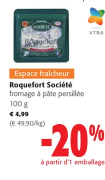 Offre: Roquefort Société