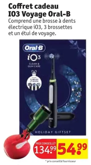 Offre: Coffret cadeau iO3 Voyage