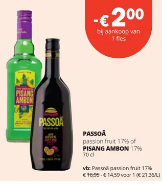 Aanbieding: Passoã PISANG AMBON