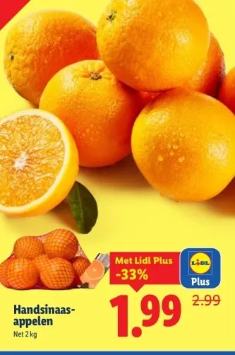 Aanbieding: Handsinaasappelen