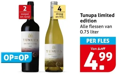 Aanbieding: Tunupa limited edition