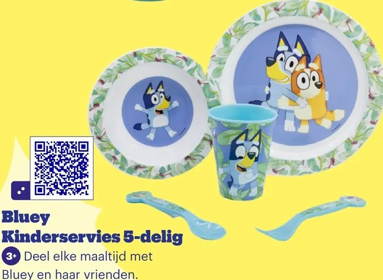 Promotie: Kinderservies 5-delig