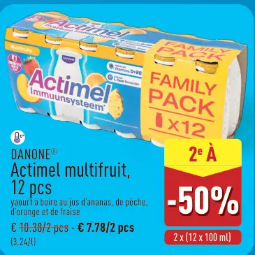 Offre: Actimel multifruit