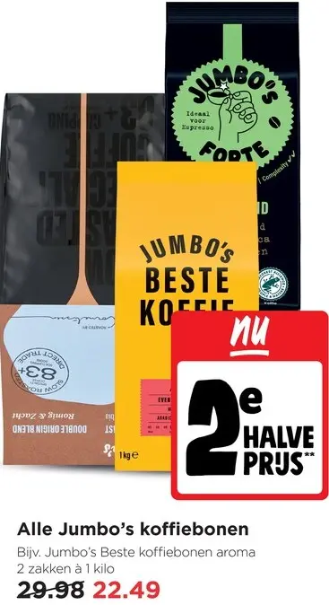 Aanbieding: Koffiebonen