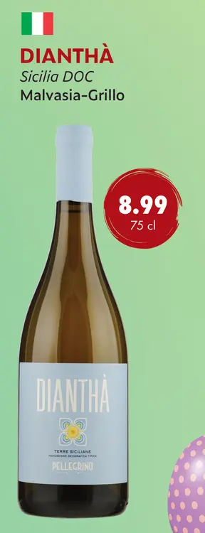 Aanbieding: DIANTHÀ Sicilia DOC Malvasia-Grillo
