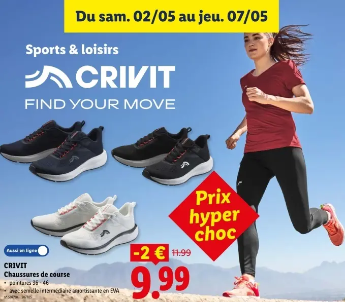 Offre: Chaussures de course