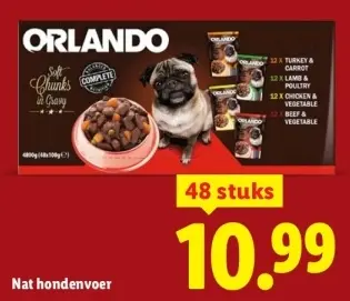 Aanbieding: Nat hondenvoer
