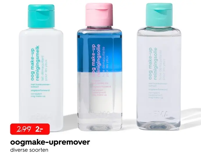 Aanbieding: Oogmake-upremover