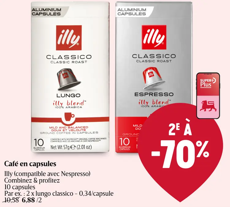 Offre: Café en capsules