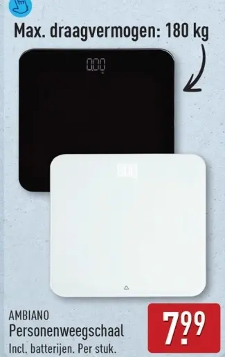 Aanbieding: Personenweegschaal