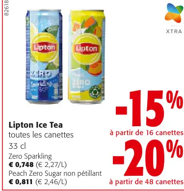 Offre: Lipton Ice Tea