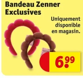 Offre: Bandeau Zenner Exclusives