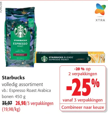 Promotie: Starbucks