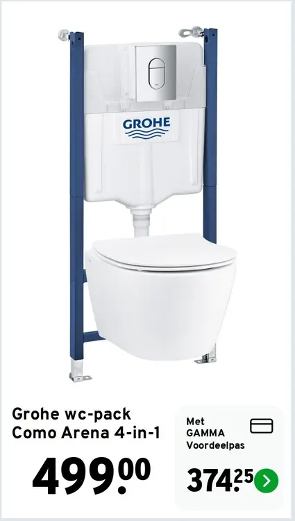 Aanbieding: wc-pack Como Arena 4-in-1